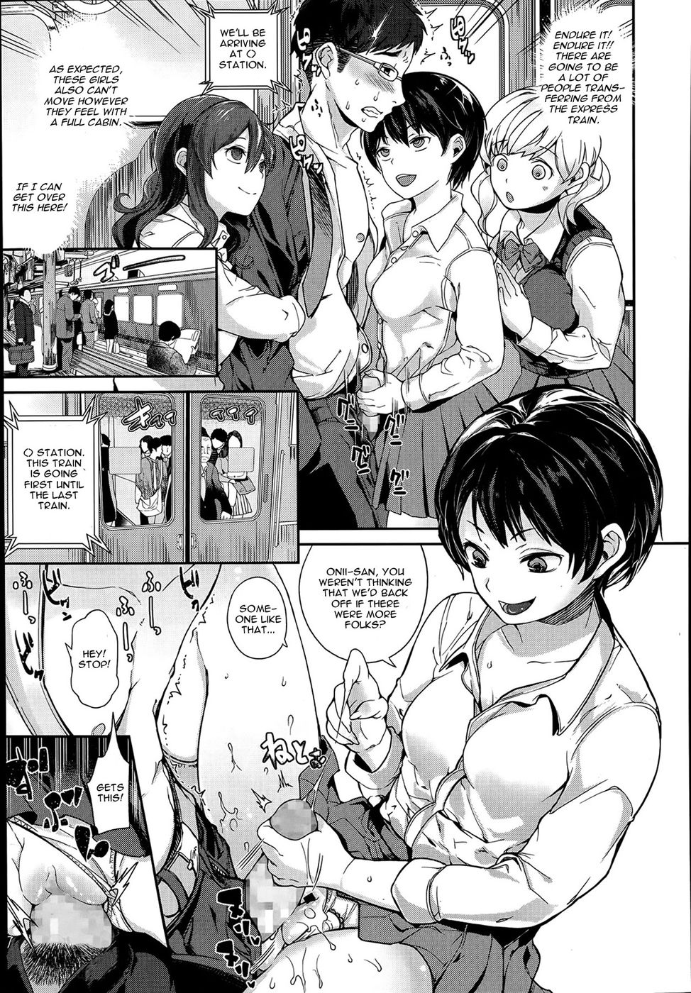 Hentai Manga Comic-Self Chikan-Read-17